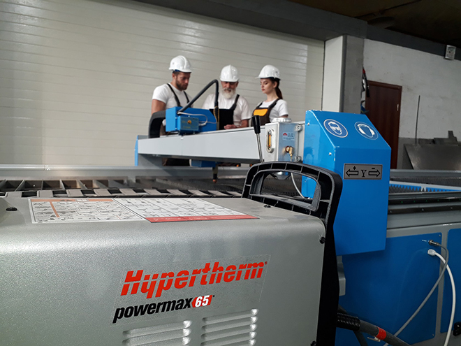 Hypertherm powermax 65 and NT-Plasma